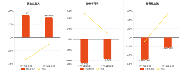 炒股配资网 国华网安(000004.SZ)：2024年年报净利润为-1.32亿元