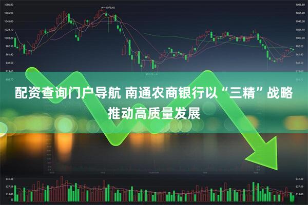 配资查询门户导航 南通农商银行以“三精”战略推动高质量发展
